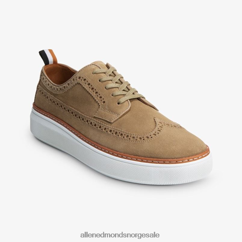 nei Allen Edmonds menn tremont derbysneaker i semsket skinn bein 64B6Z109