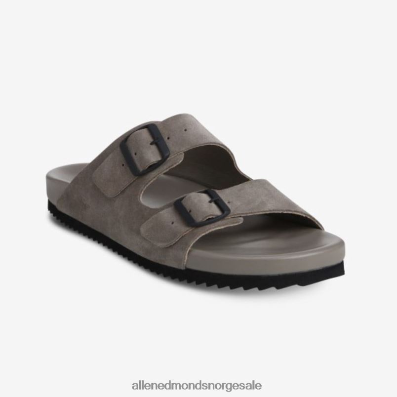 nei Allen Edmonds menn spurve sandal i semsket skinn grå 64B6Z121