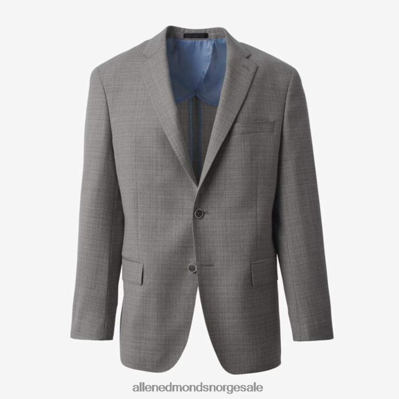 nei Allen Edmonds unisex teksturert blazer grå 64B6Z158