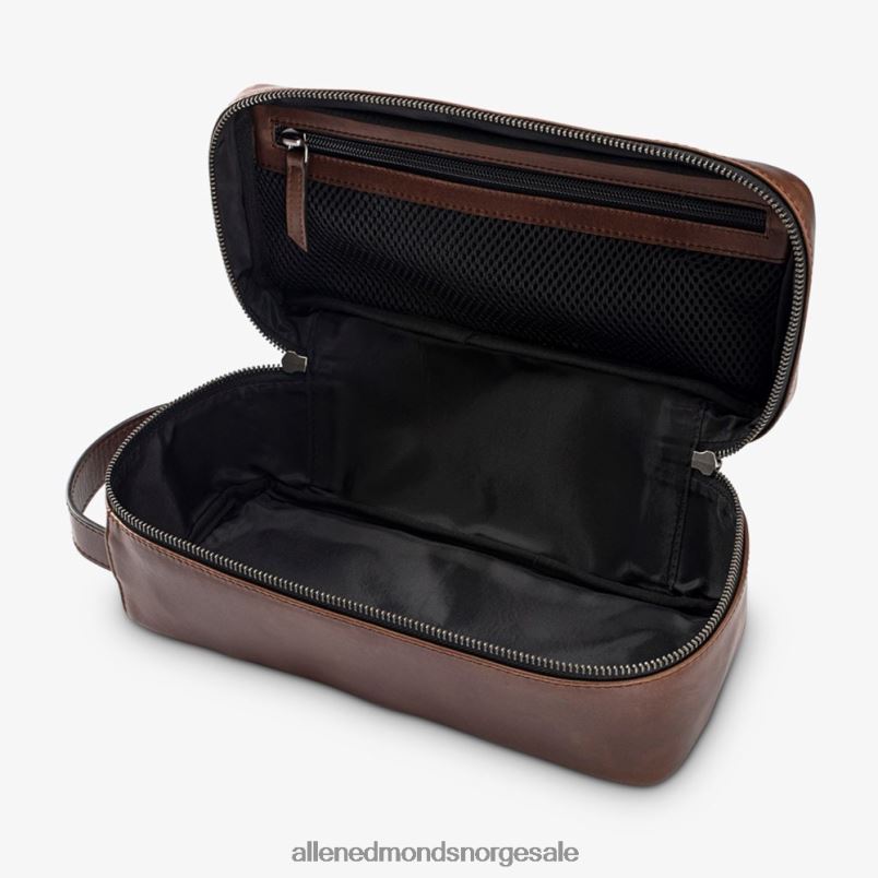 nei Allen Edmonds unisex lær dopp kit brun 64B6Z421