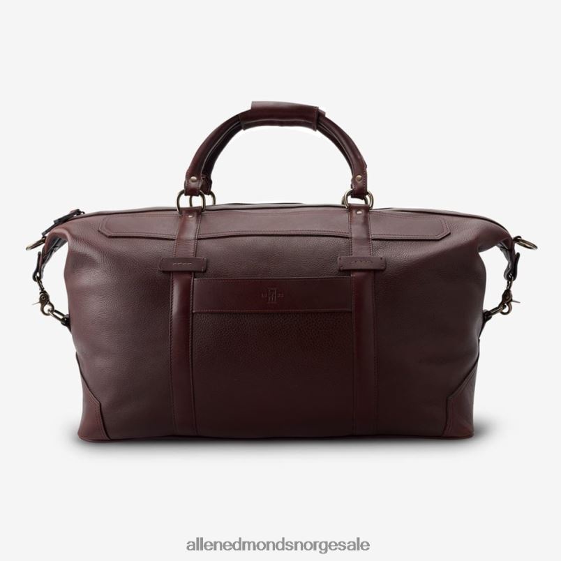 nei Allen Edmonds unisex sadelskinnkolleksjon - duffle bag chili 64B6Z590